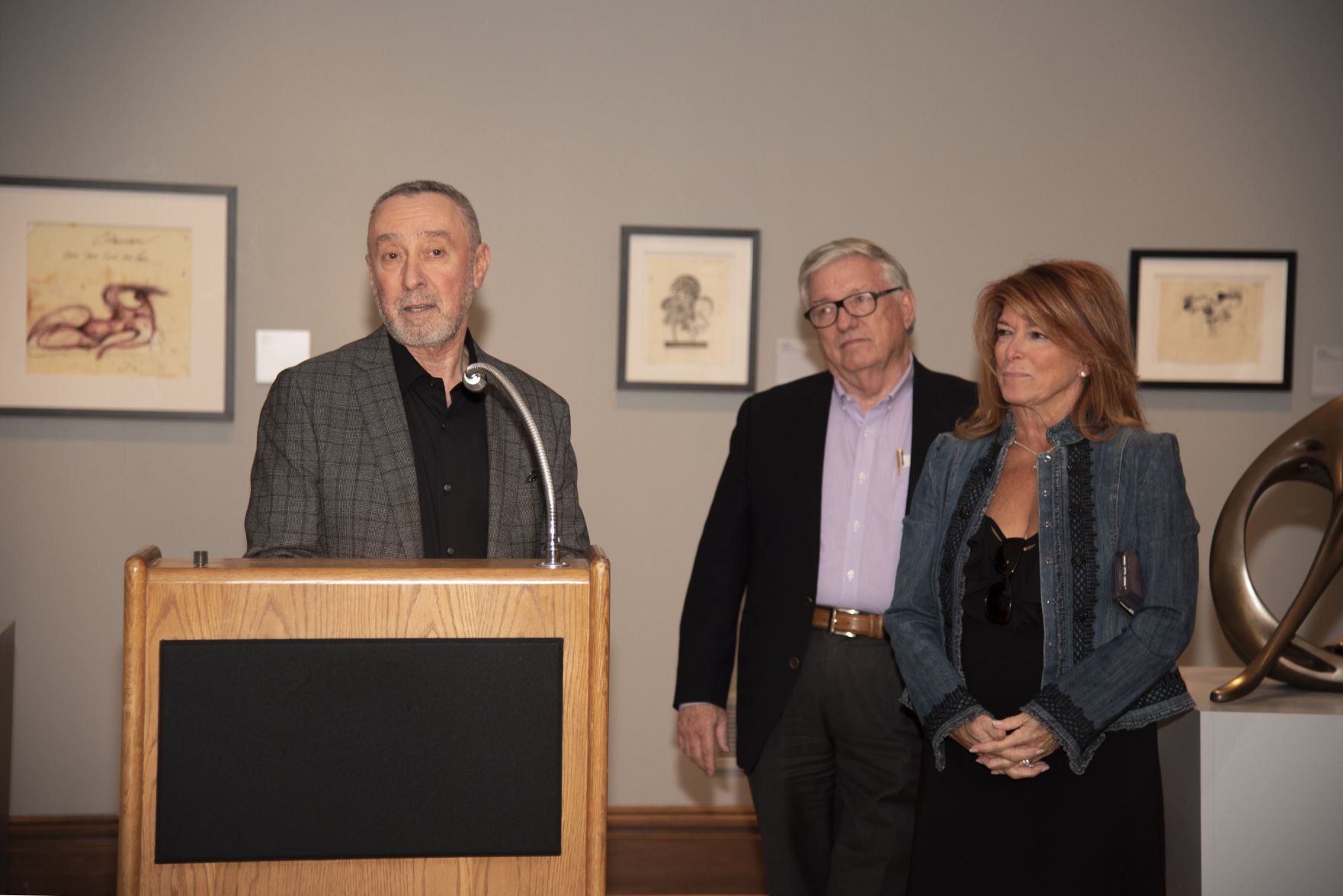 Leon Bronstein, Richard and Kathie Winter